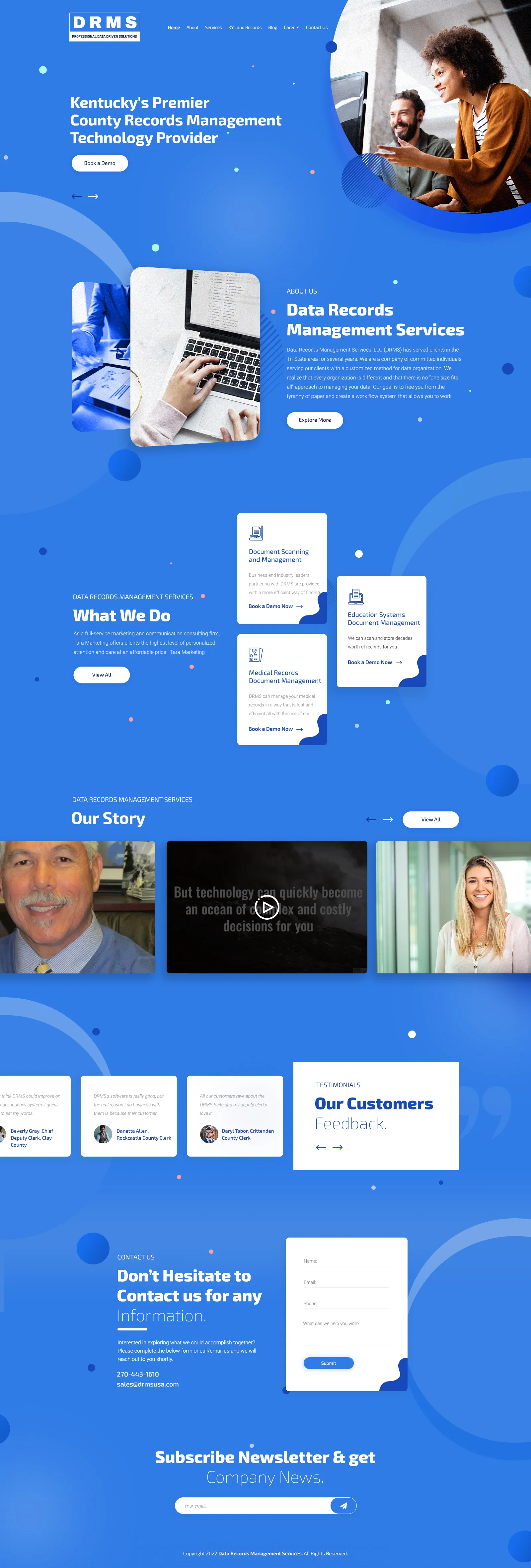 Web Design project 7 by Core Byte Media